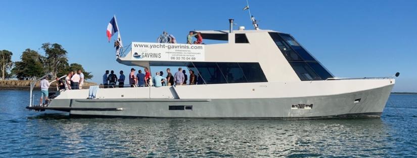 Interview - Le Yacht Gavrinis situé dans le magnifique Golfe du Morbihan