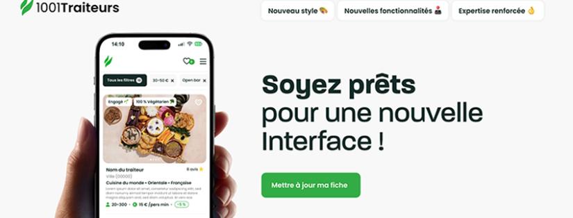 1001 Traiteurs fait peau neuve : votre allié pour un événement gourmand et réussi