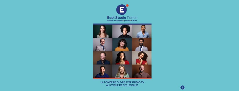 East Studio Pantin – Le studio TV de l’agence La Fonderie