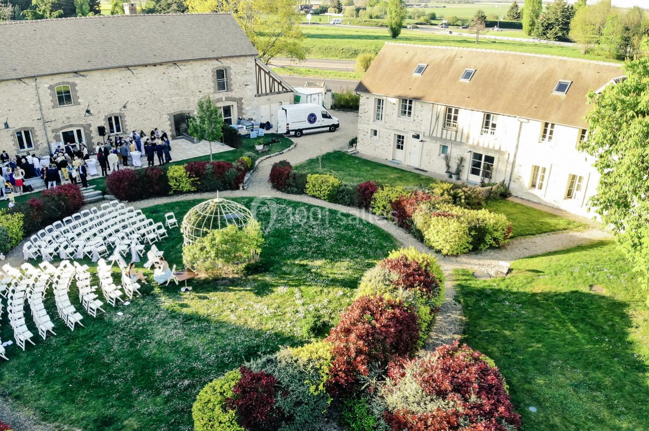 Location salle La Villeneuve-en-Chevrie (Yvelines) - La Grange des Mollières #1