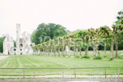 Miniature Location salle Fontaine-Chaalis (Oise) - Domaine de Chaalis #29 Intérieur d'une chapelle gothique avec des vitraux colorés, des voûtes ornées et des peintures murales détaillées.