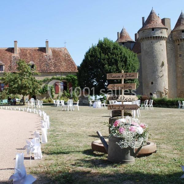 Location salle Sarzay (Indre) - Château de Sarzay #2