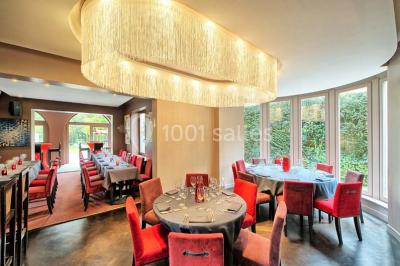 Miniature Location salle Bruxelles (Bruxelles-Capitale) - Villattitude #12 Escalier en bois sculpté avec rampe en métal, lustres suspendus et grandes fenêtres laissant entrer la lumière naturelle.