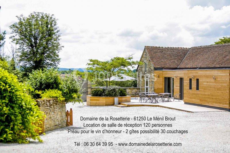 Location salle Le Ménil-Broût (Orne) - Domaine De La Rosetterie #2