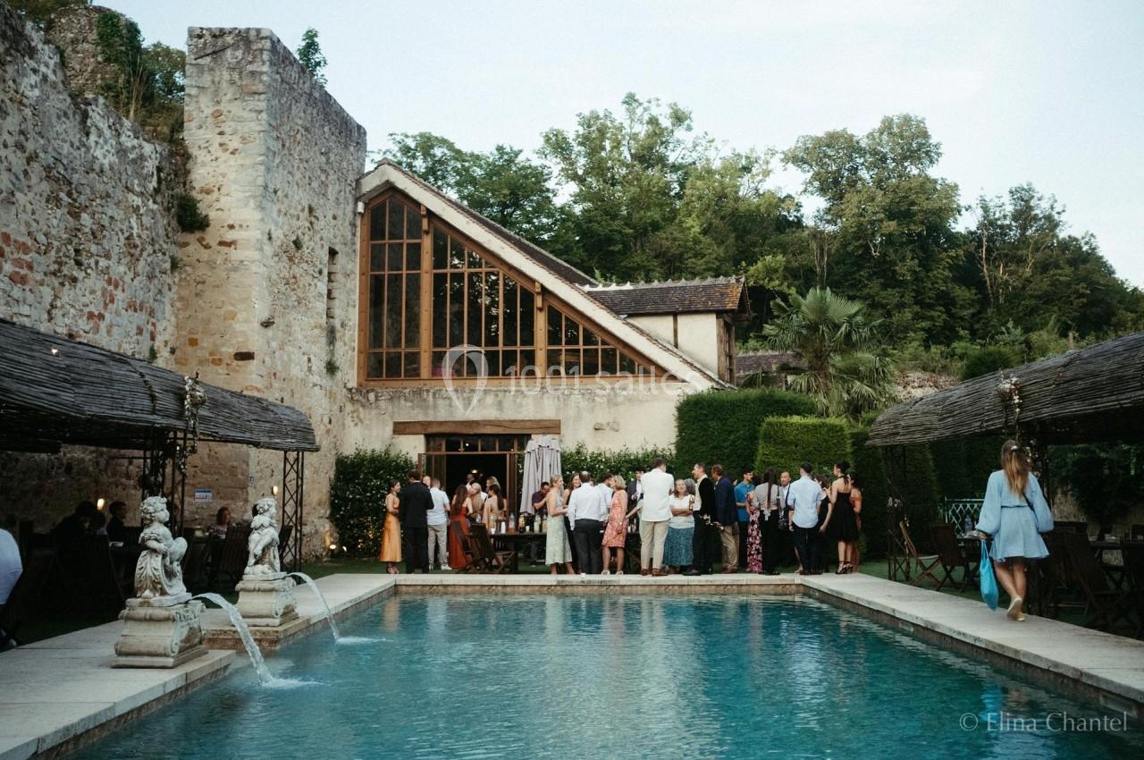 Brunch autour de la piscine