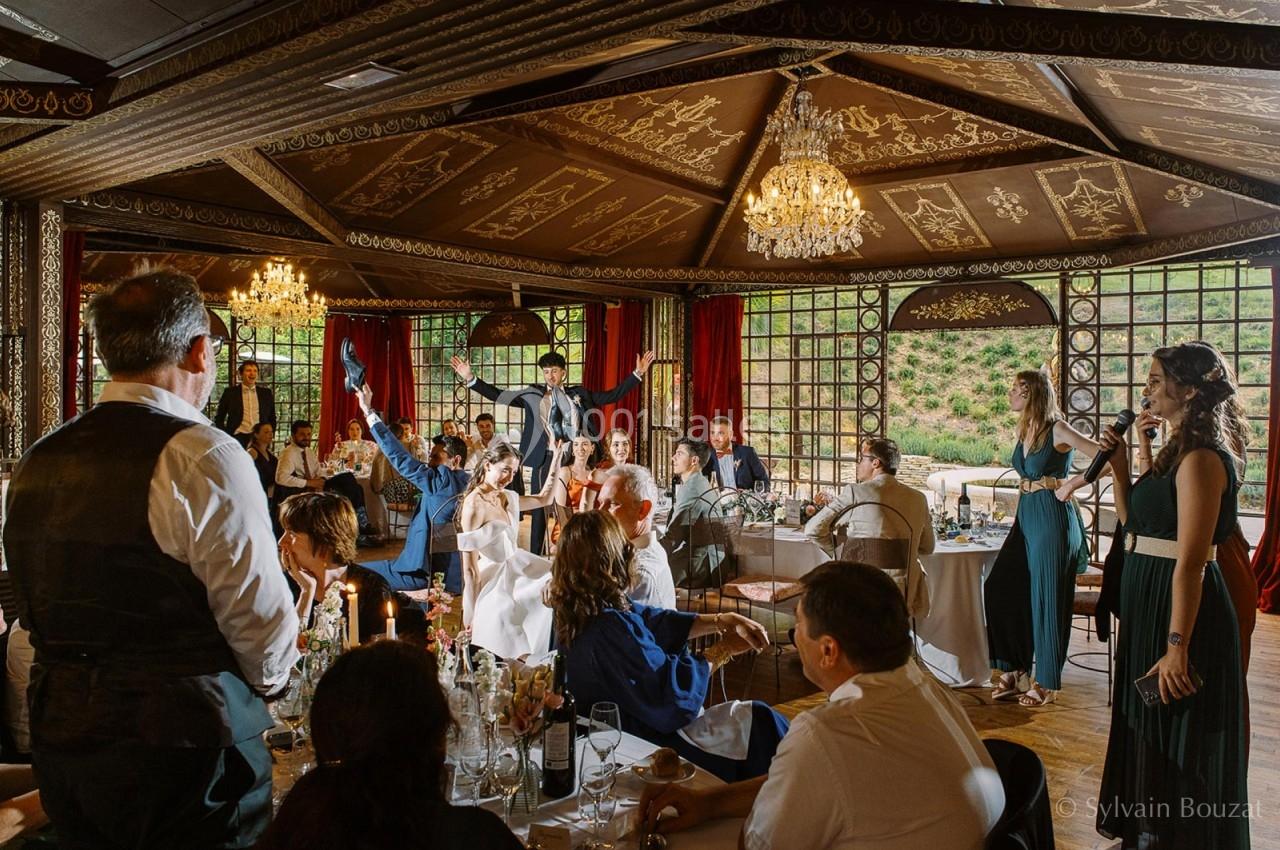 Mariage dans le Salon des Musiques