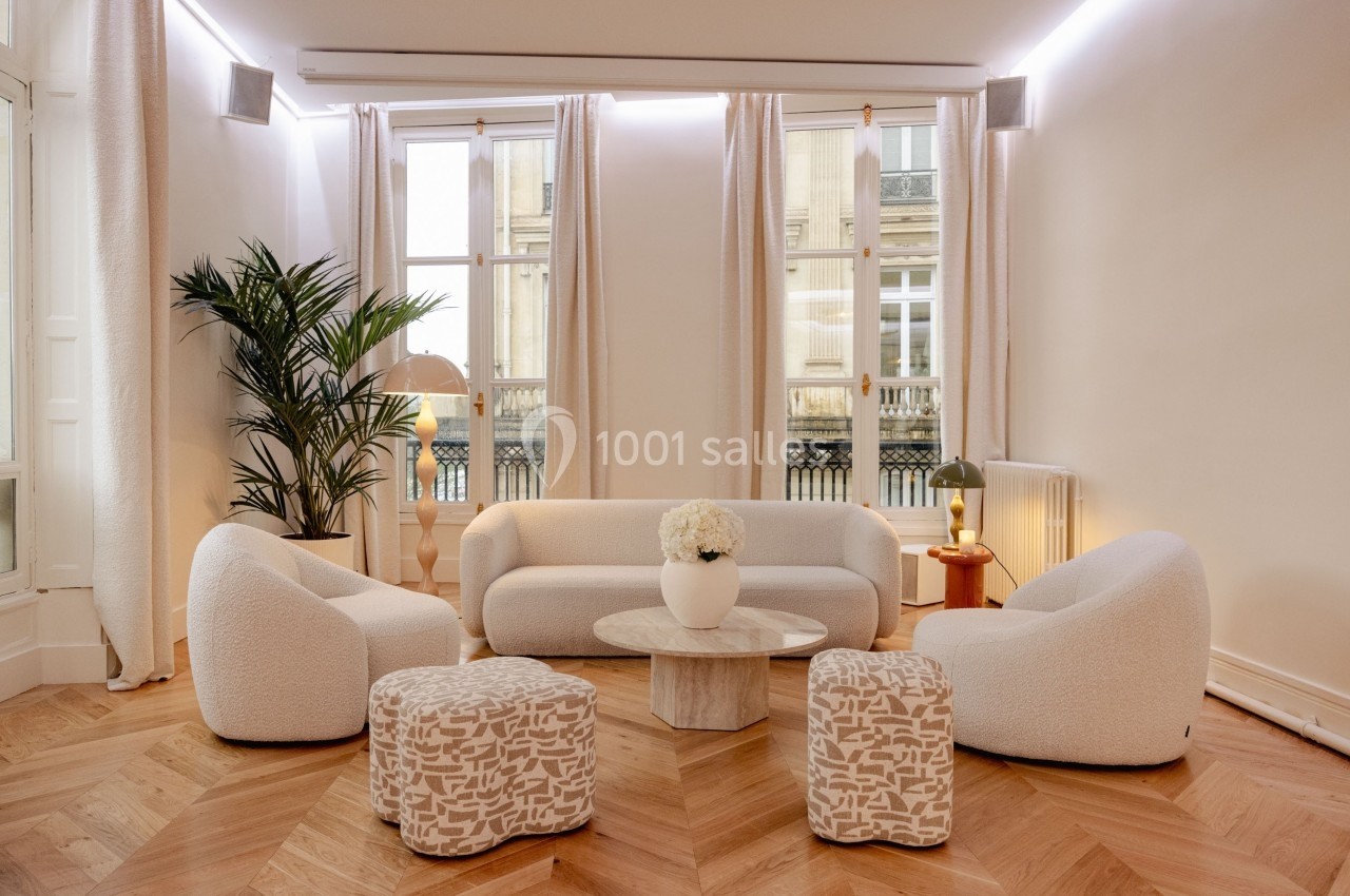 Pavillon Presbourg espace lounge