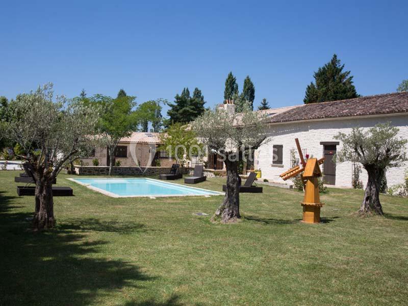 Location salle Saint-Martin-du-Puy (Gironde) - Château Maison Noble St Martin #1