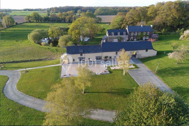 Location salle Montauban-de-Bretagne (Ille-et-Vilaine) - Manoir de Caslou #1