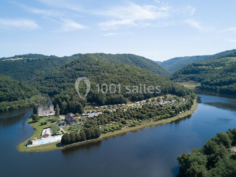 Location salle Argentat (Corrèze) - Camping Argentat - Château Du Gibanel #2