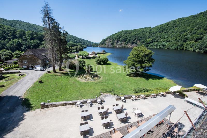 Location salle Argentat (Corrèze) - Camping Argentat - Château Du Gibanel #3