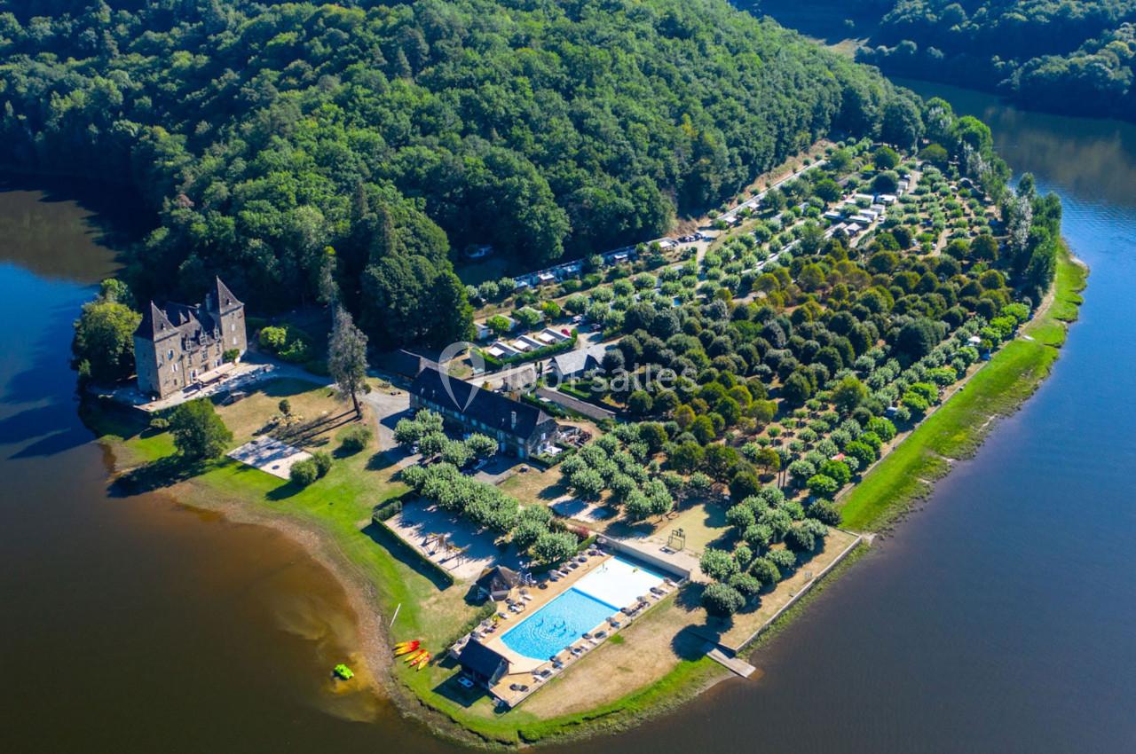 Location salle Argentat (Corrèze) - Camping Argentat - Château Du Gibanel #18