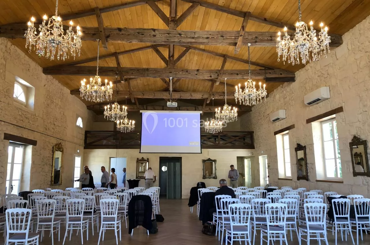 Château Gassies - réserver salle de séminaire Bordeaux avec hébergement