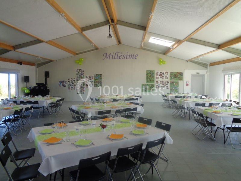 Location salle Rochefort-sur-Loire (Maine-et-Loire) - Salle Millésime #6