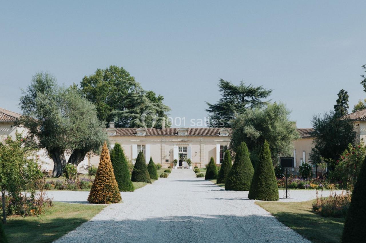 Location salle Saint-Christophe-des-Bardes (Gironde) - Château Fombrauge #1