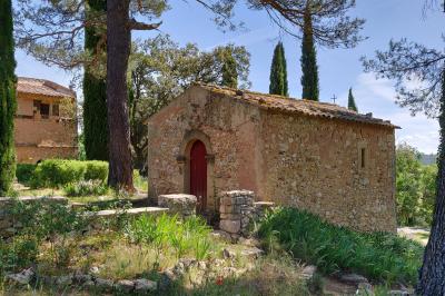 Miniature La chapelle Saint-Antonin, et le pigeonnier - Vus depuis le Sud Vue aérienne du Domaine - Évènement