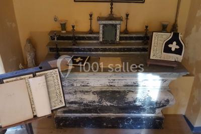 Miniature La chapelle Saint-Antonin et son Autel Vue aérienne du Domaine - Évènement