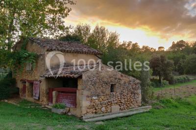 Miniature La ferme - Poulailler et fromagerie - Vue depuis l'Est Vue aérienne du Domaine - Évènement