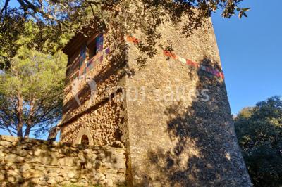 Miniature Le pigeonnier - Vu depuis l'Est Vue aérienne du Domaine - Évènement