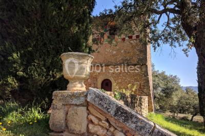 Miniature Le pigeonnier - Vu depuis le grand escalier Est Vue aérienne du Domaine - Évènement
