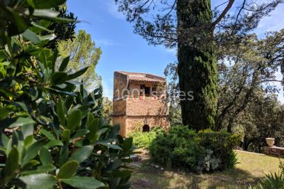 Miniature Le pigeonnier - Vu depuis le Sud Vue aérienne du Domaine - Évènement