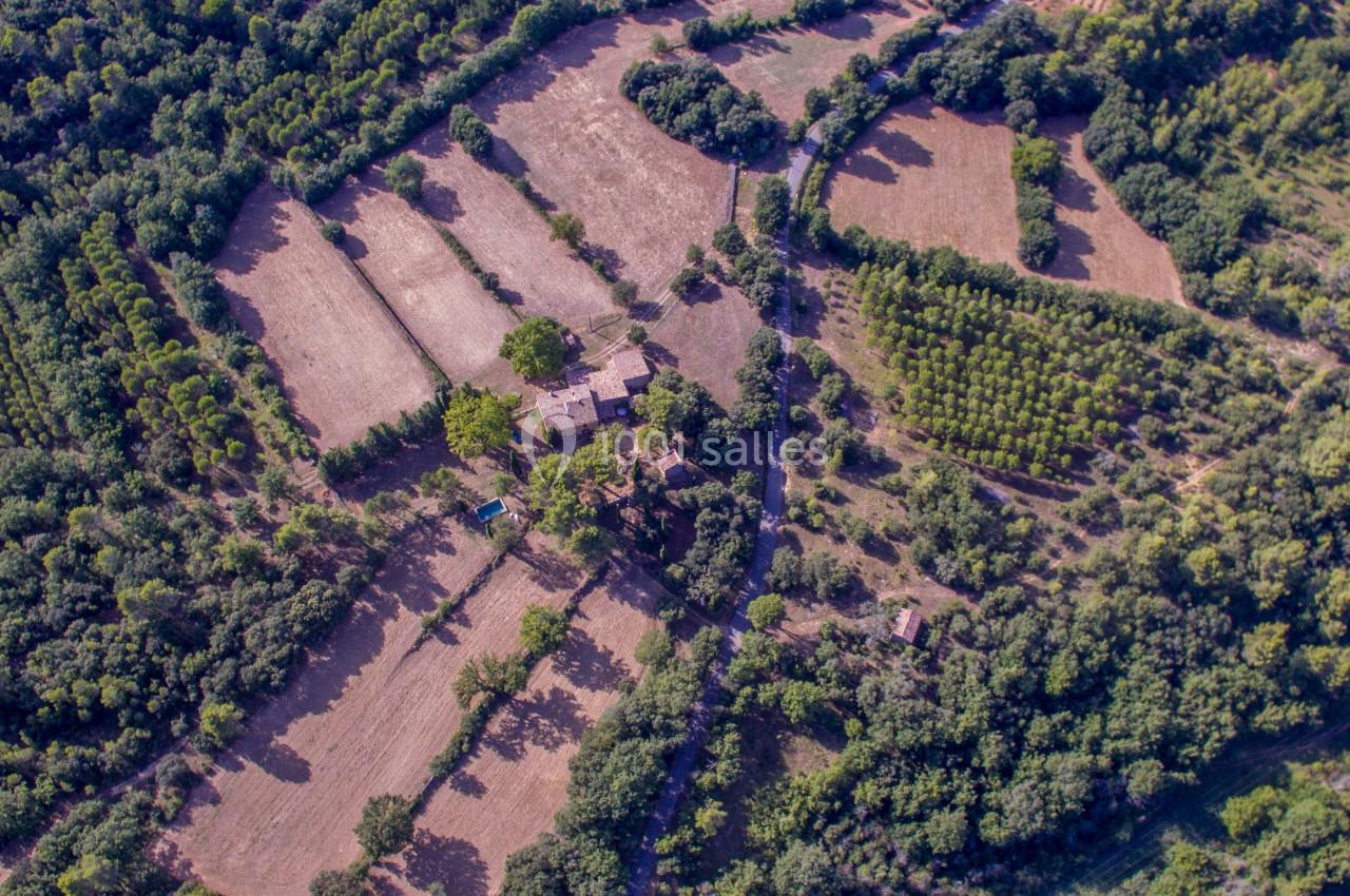 Vue aérienne du Domaine - 2020 Vue aérienne du Domaine - 2020