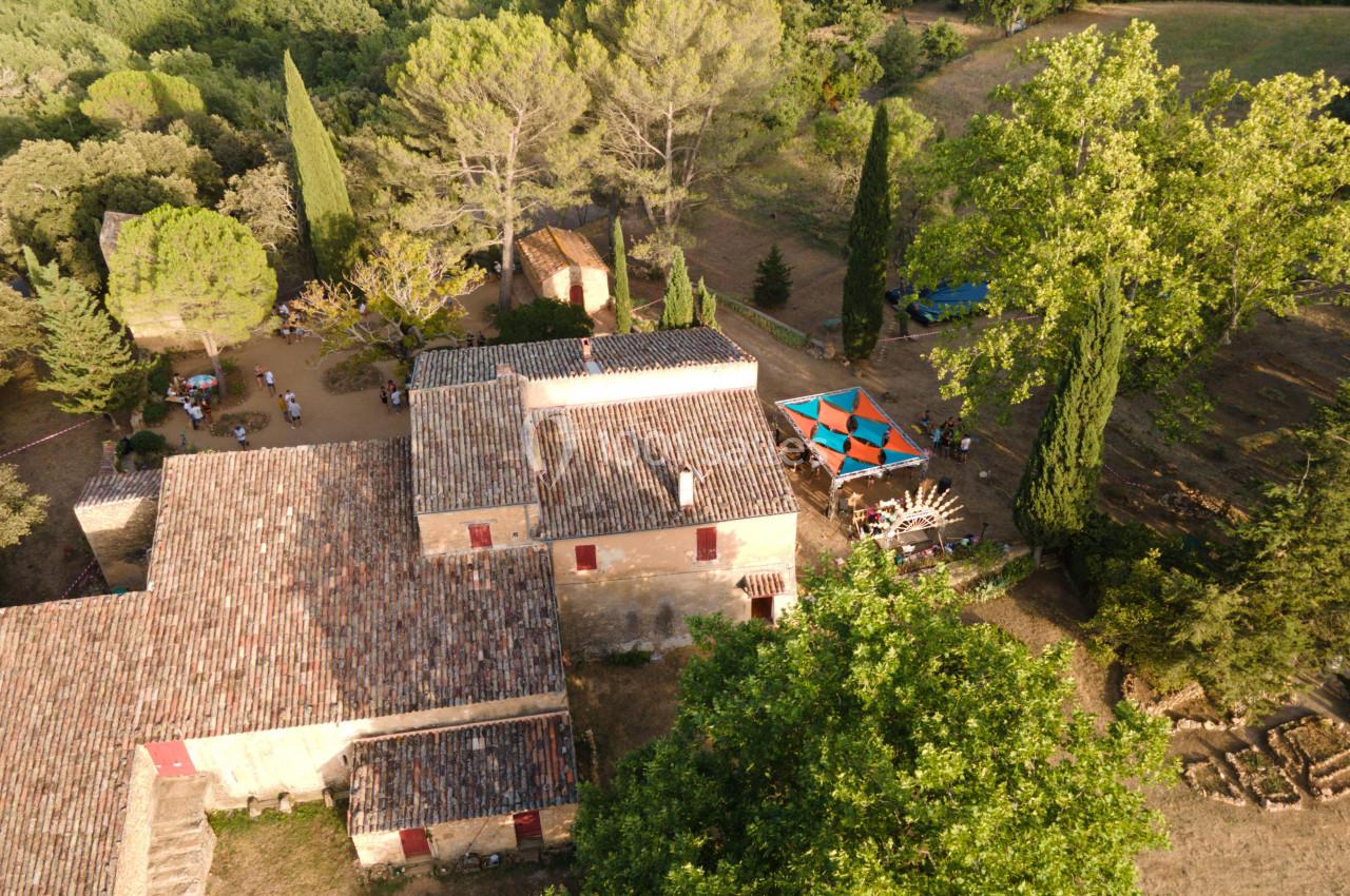 Vue aérienne du Domaine - Évènement Vue aérienne du Domaine - Évènement