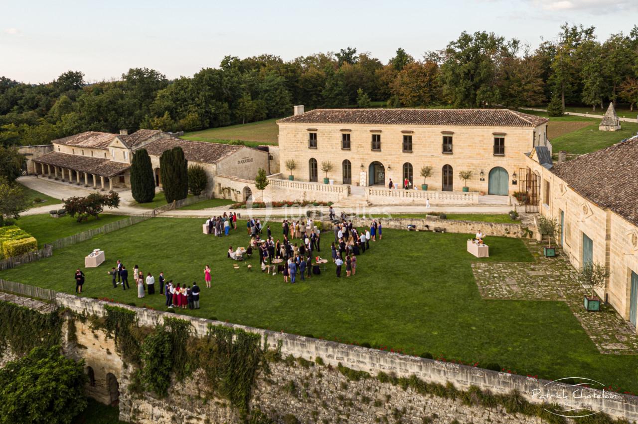 Location salle Saint-Philippe-d'Aiguille (Gironde) - Château d'Aiguilhe #1