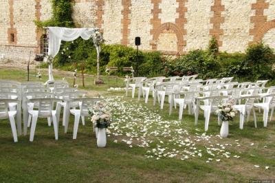 Miniature Location salle Lyons-la-Forêt (Eure) - Château de Fleury La Foret #4 Chambre verte (2 pers)