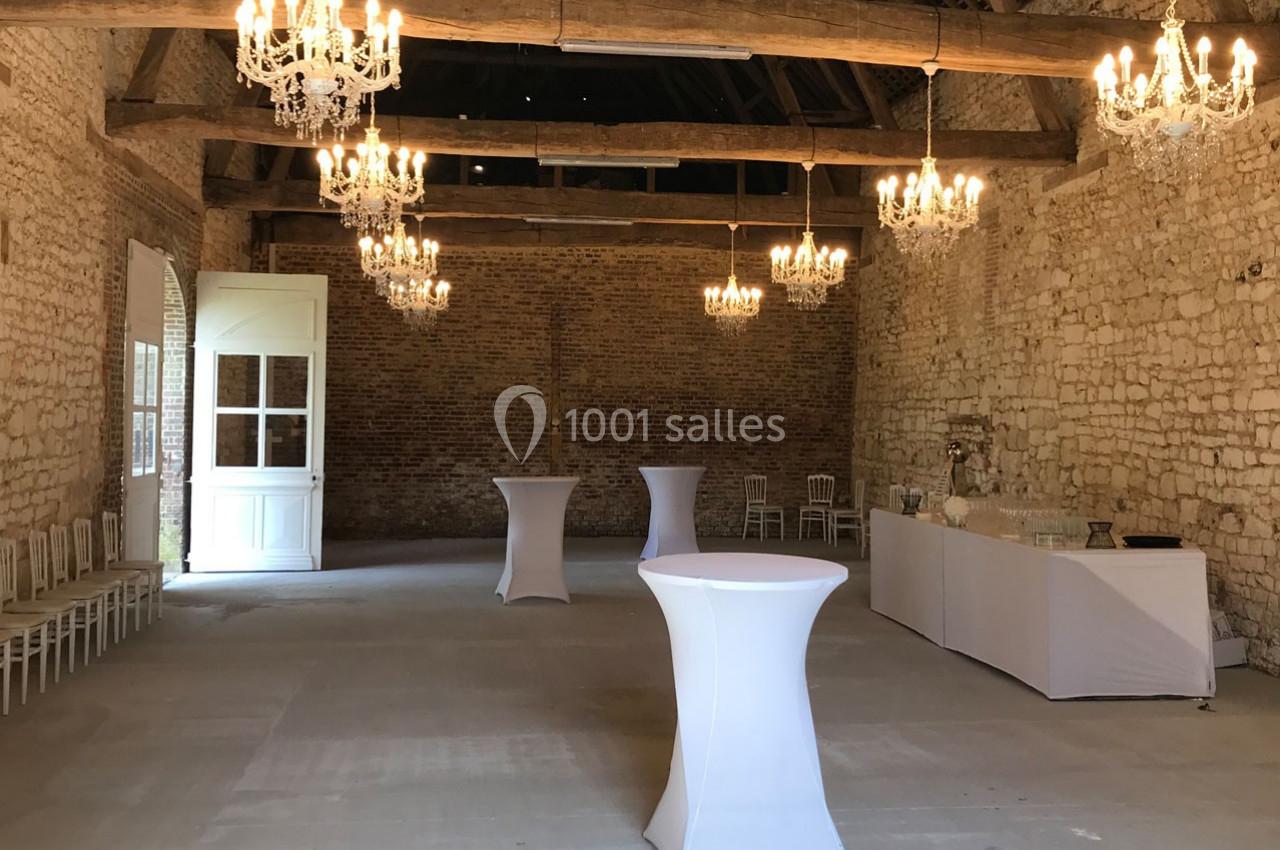 grande salle cocktail ou salle de cérémonie laïque