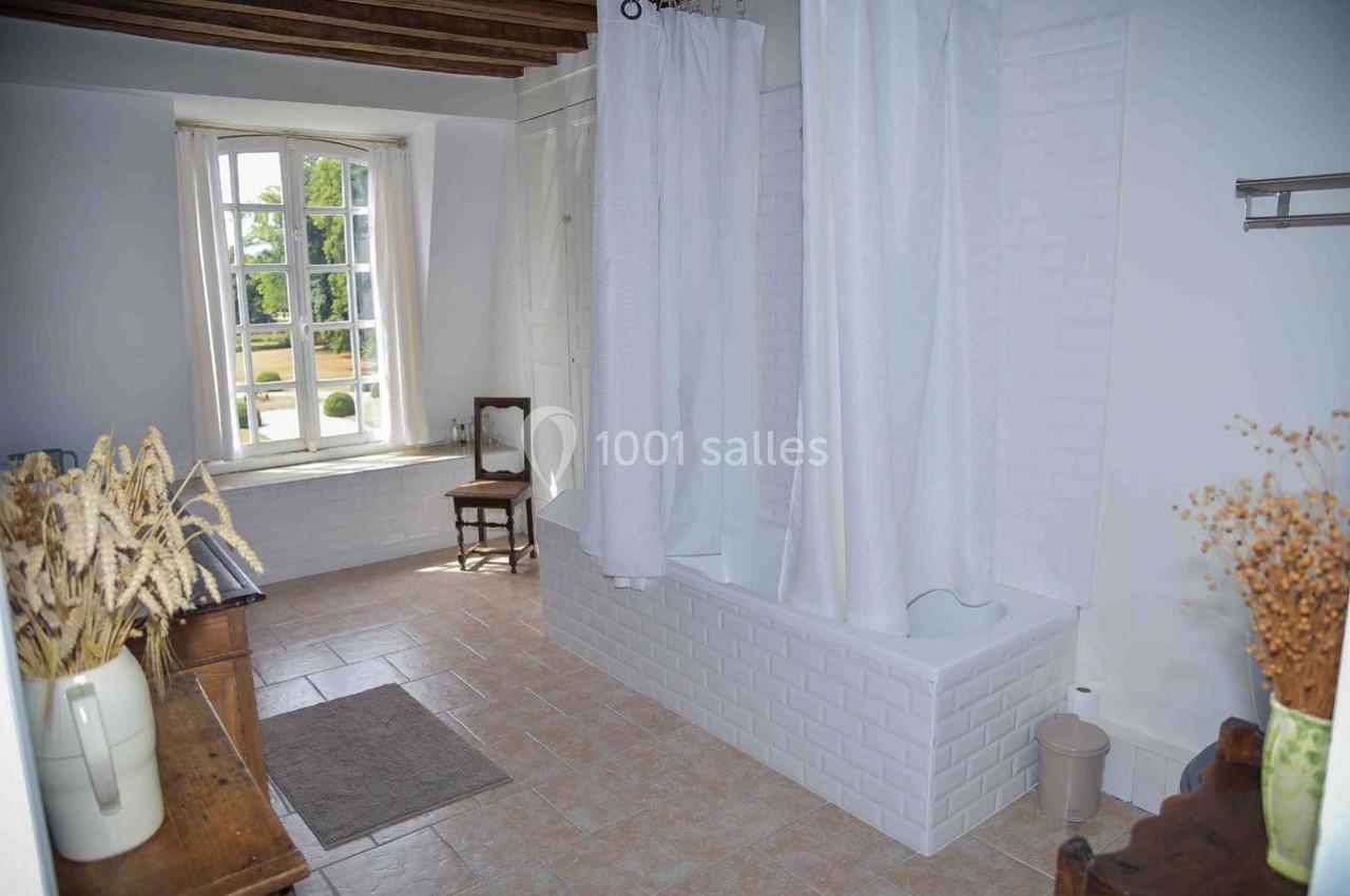 salle de bain suite nuptiale