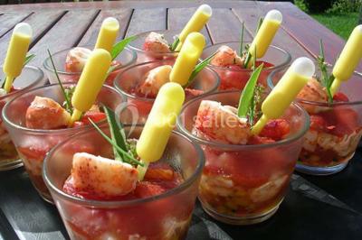 Miniature Traiteur Doussard (Haute-Savoie) - Frederic Fouquet Créateur d'Emotions Culinaires #10 Boule panée garnie de pinces de crabe, posée sur une tranche de gratin, décorée d'aneth sur une assiette blanche.
