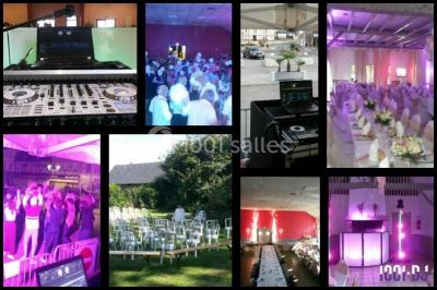 Miniature DJ Le Havre (Seine-Maritime) - Dj's Events MD Animation #3 Groupe de personnes dansant sous des lumières colorées dans une salle avec un plafond industriel.