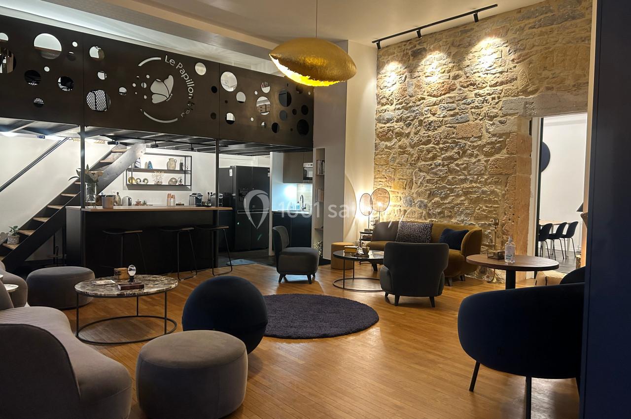 Location salle Lyon 1 (Rhône) - Espace Papillon Bleu #1