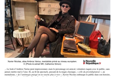 Photo Xavier Nicolas - Magicien Mentaliste #6