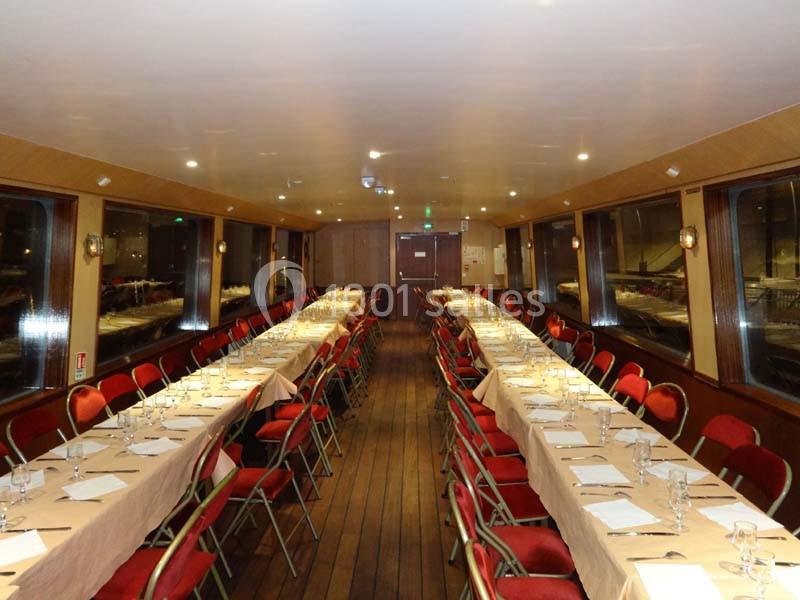 Location salle Ivry-sur-Seine (Val-de-Marne) - Péniche L'unic #16