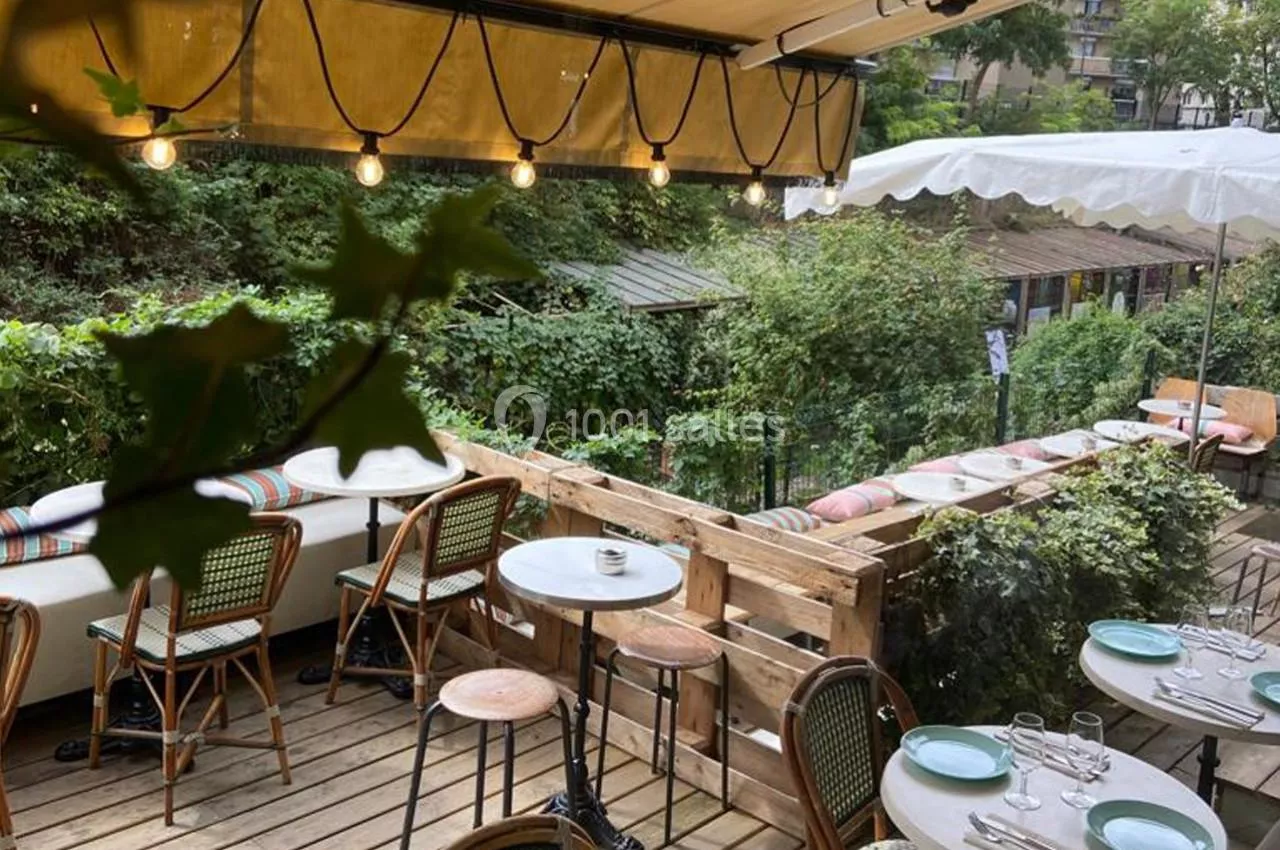  Le Cœur de Paris - salle de mariage avec jardin
