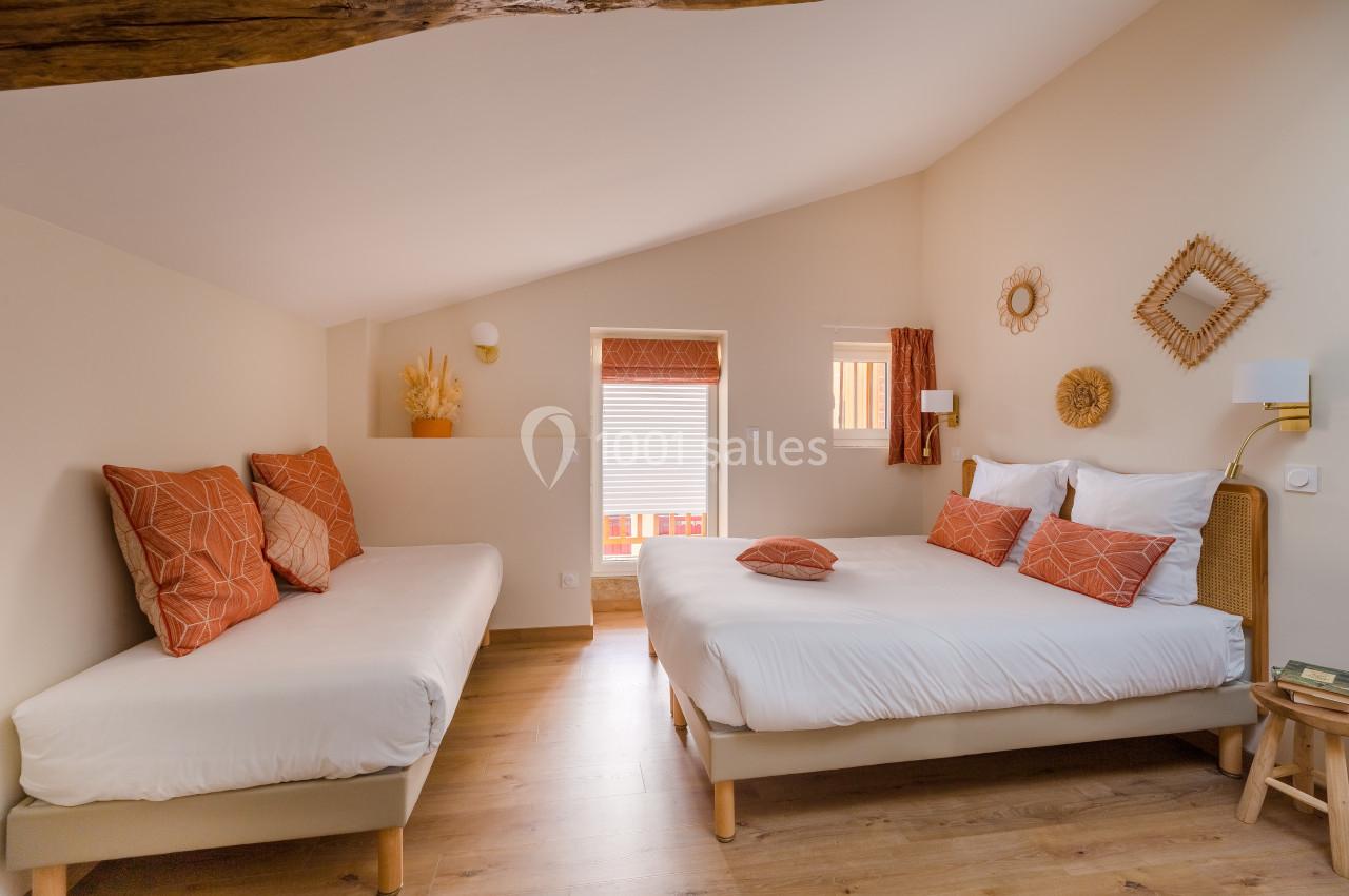 Gîte Atelier - chambre du 1er étage