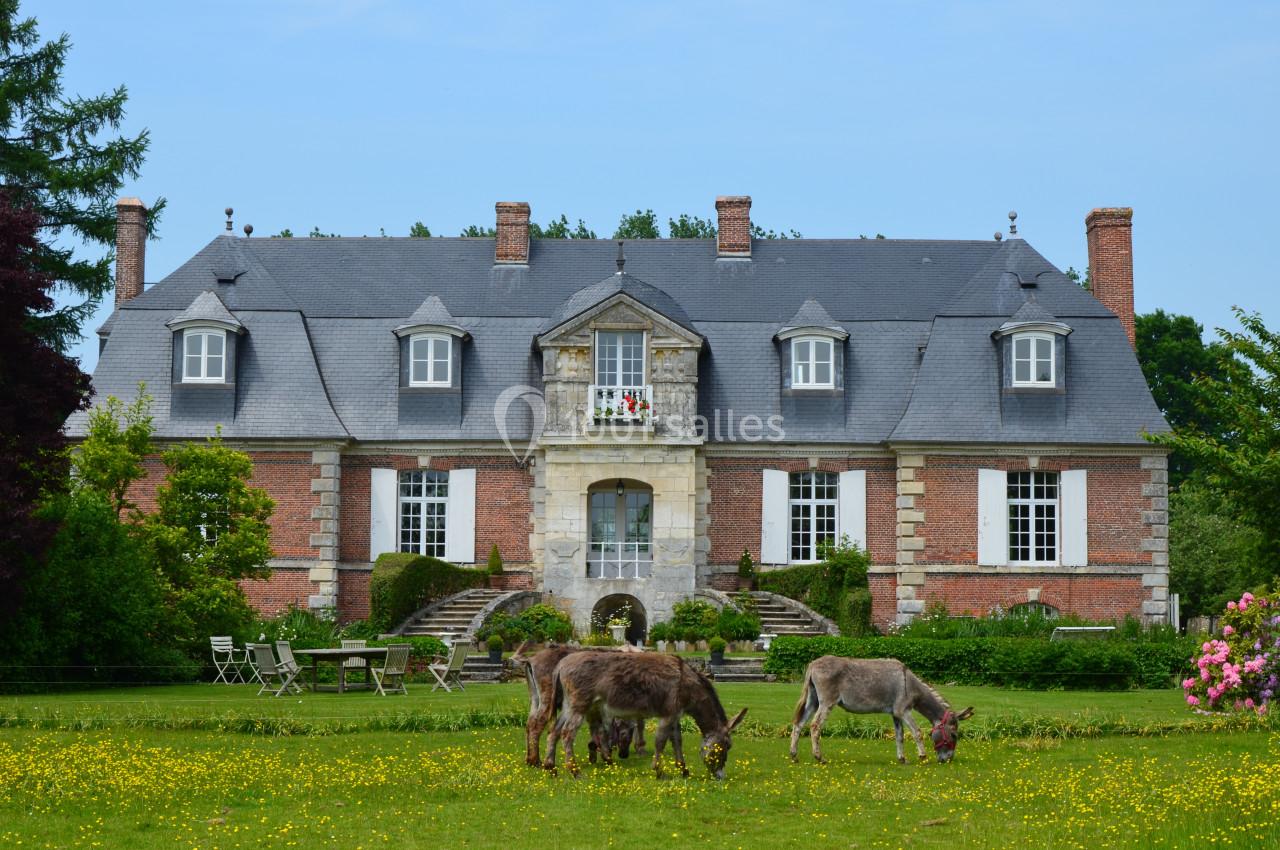 Location salle Saint-Éloi-de-Fourques (Eure) - Manoir d'Hermos #1