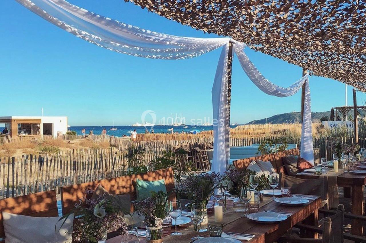 Location salle Ramatuelle (Var) - Plage L'Orangerie  #3