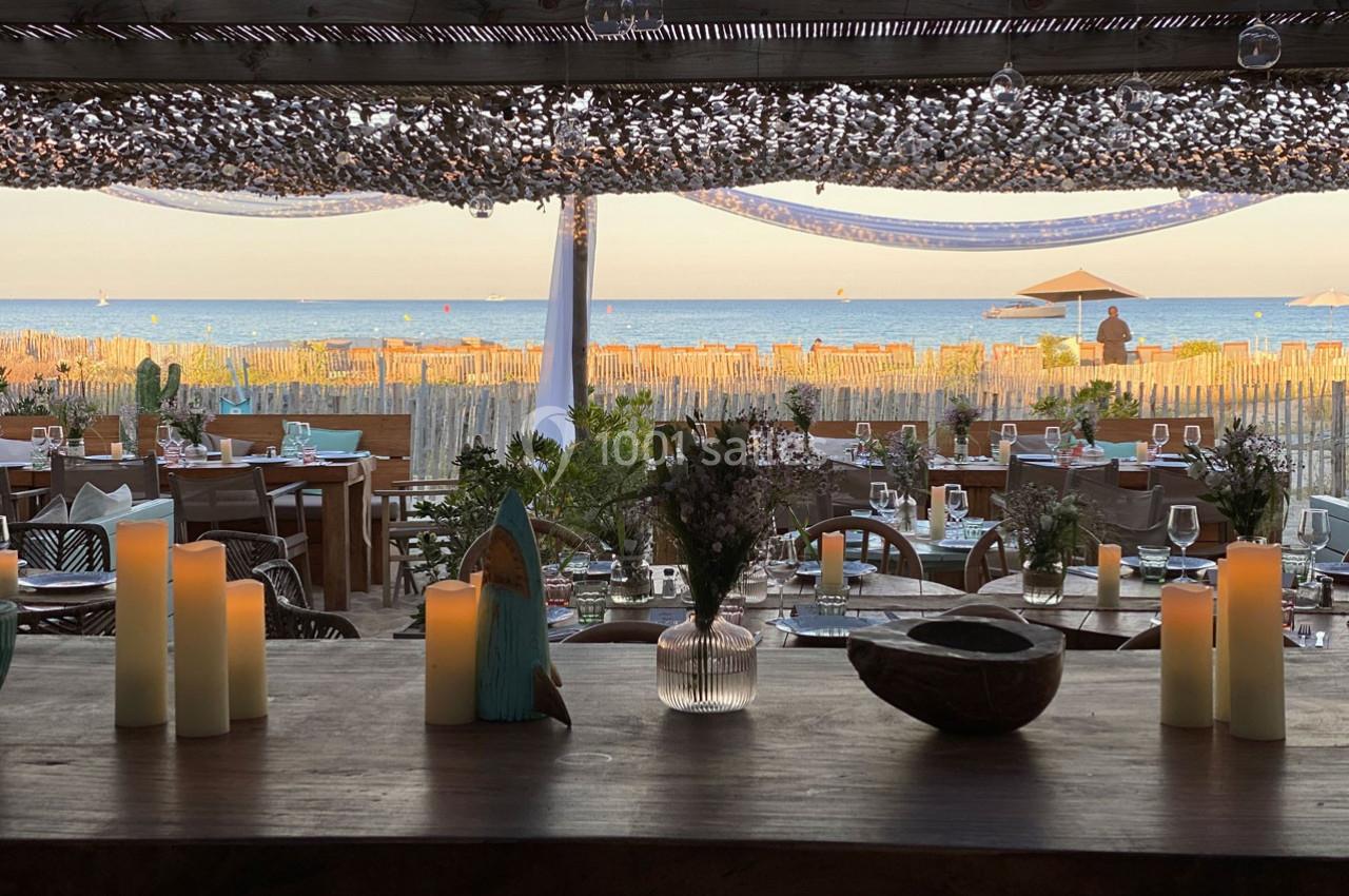 Location salle Ramatuelle (Var) - Plage L'Orangerie  #5