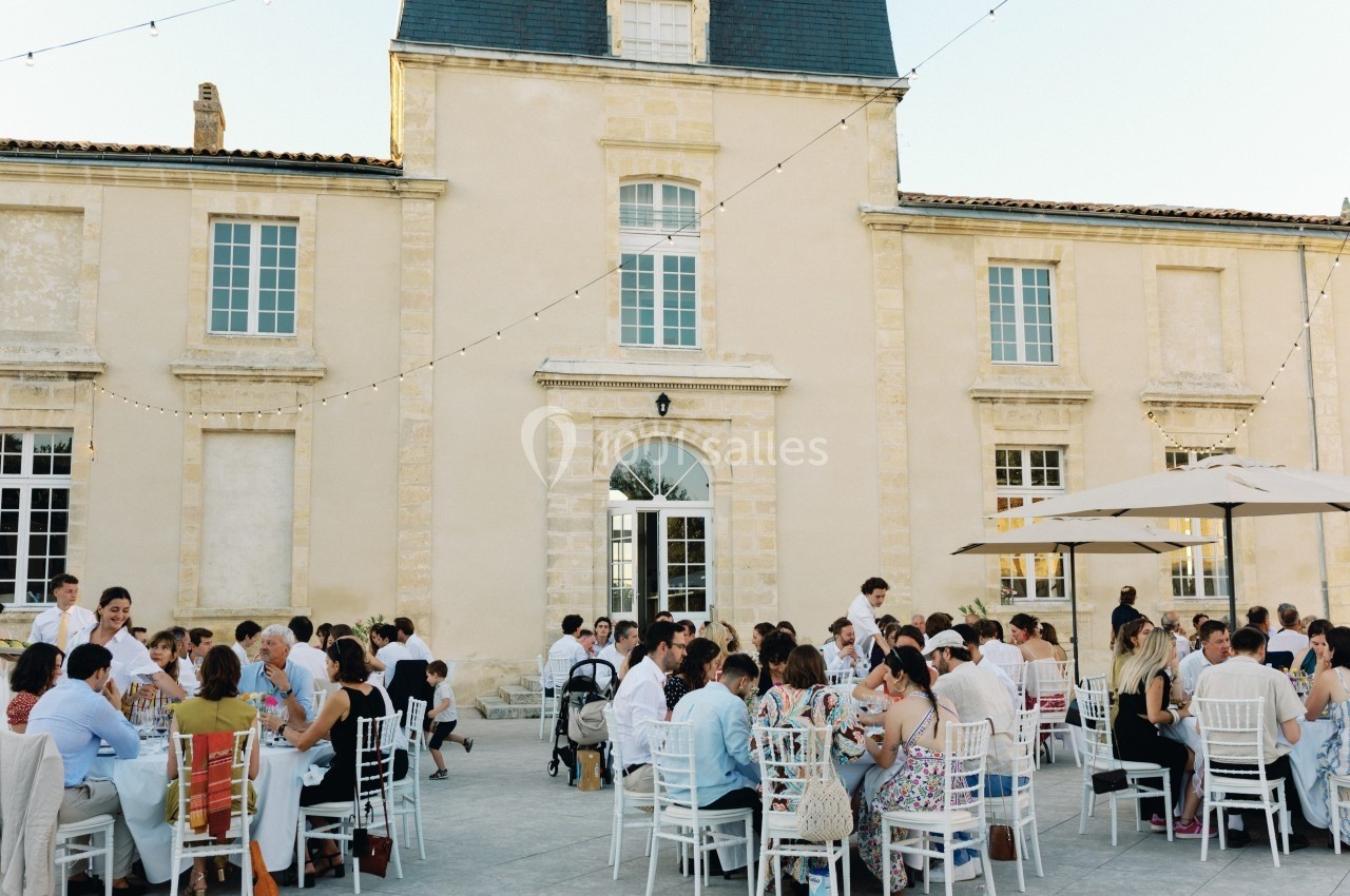 Diner extérieur - Mariage @saintrosa.studio