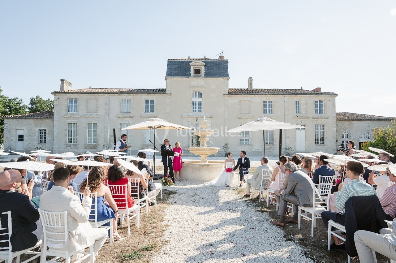 Mariage estivale - cérémonie @meganecrozes