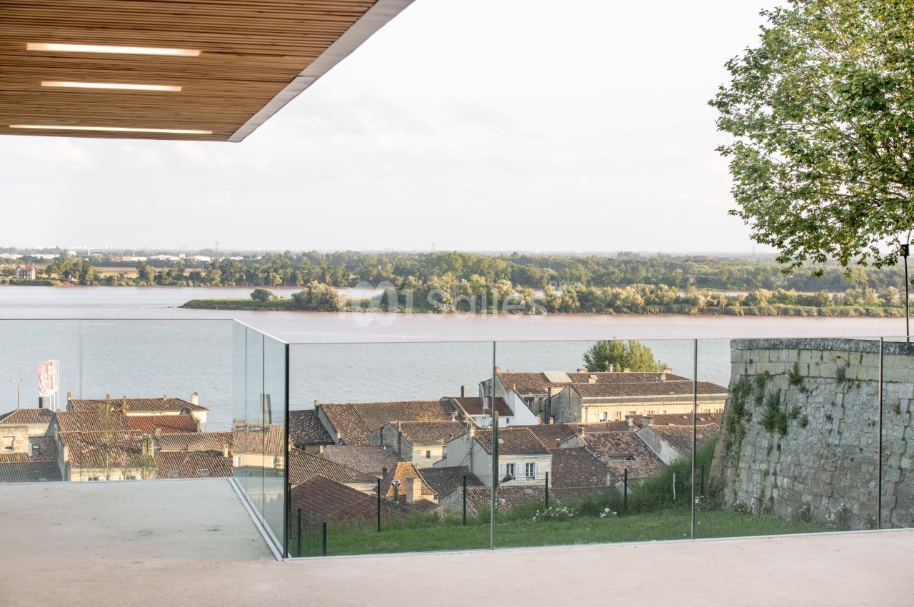 Vue depuis la terrasse du restaurant