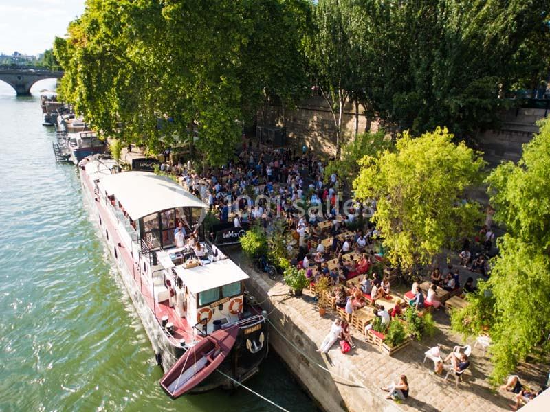 Location salle Paris 4 (Paris) - Péniche Marcounet #2