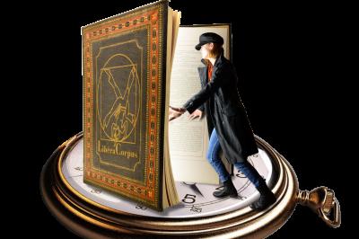 Affiche avec bottes, chapeau, fer à cheval, dés, cartes et pièce de papier évoquant un thème western.