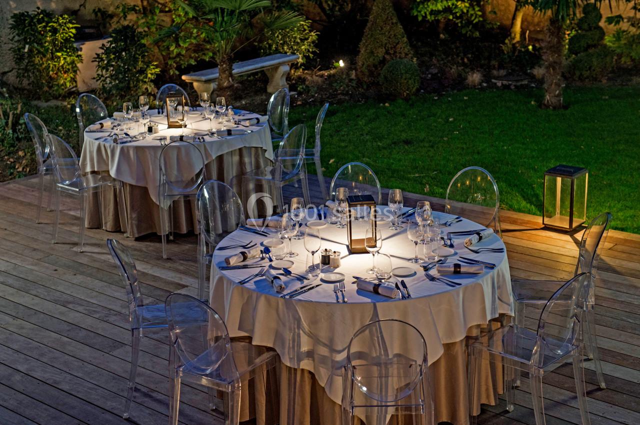 Jardin dîner