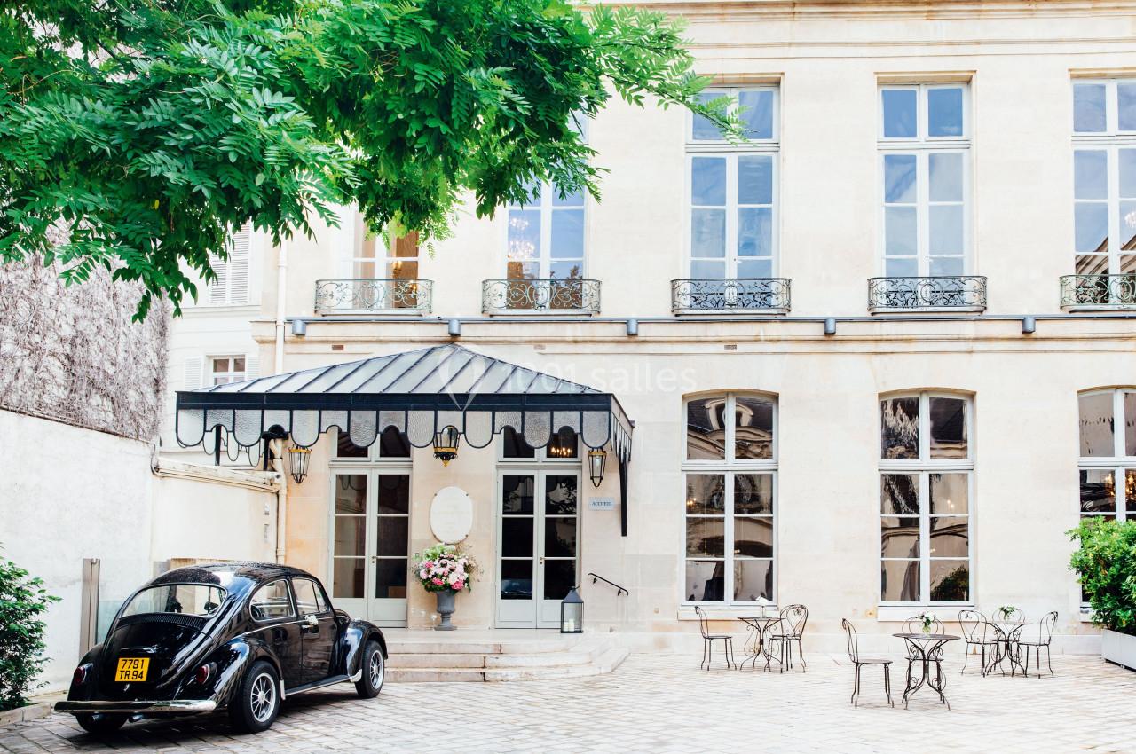 Cour d'honneur Hôtel de Poulpry - Maison des Polytechniciens