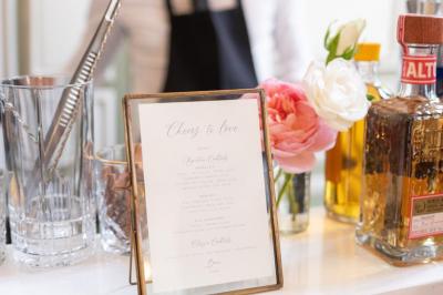 Miniature Mise en place Cocktail