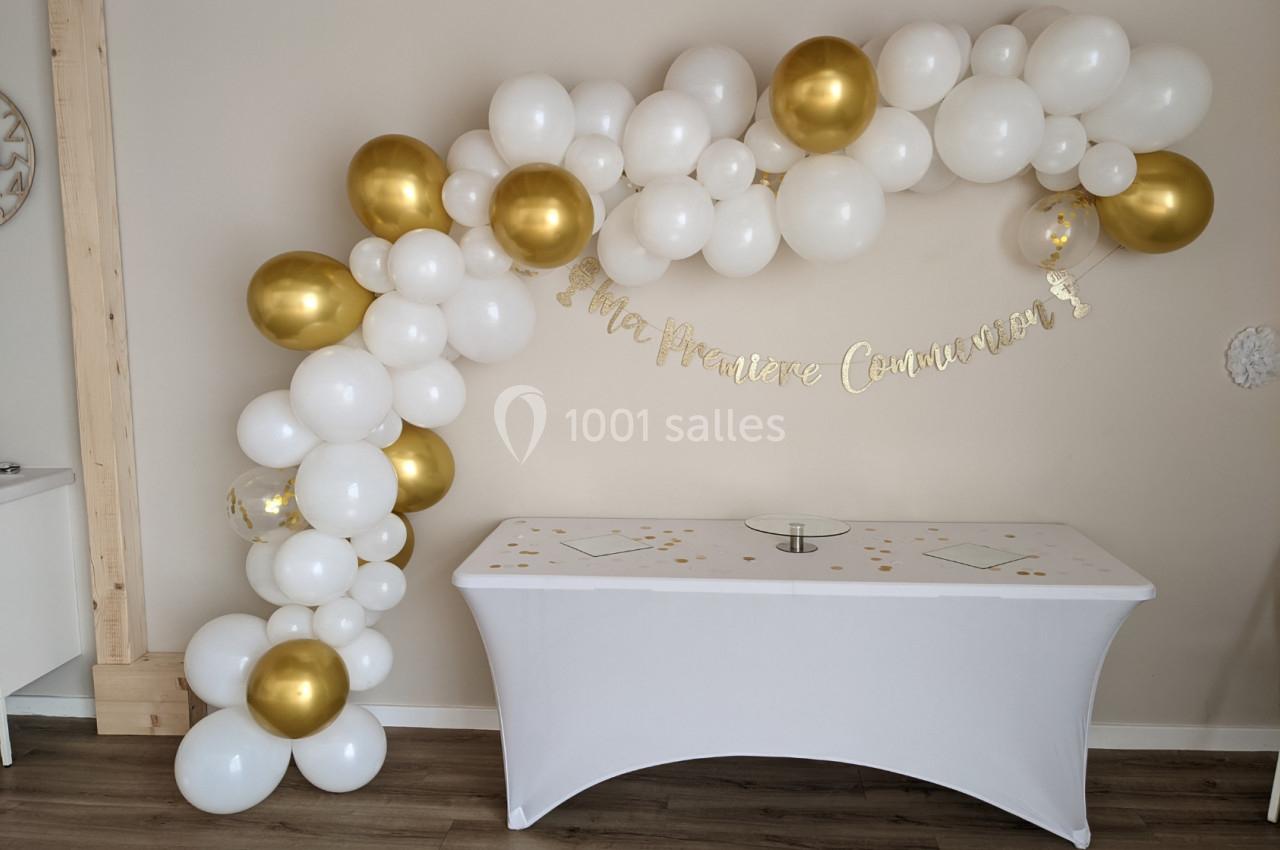 Arche de ballon communion